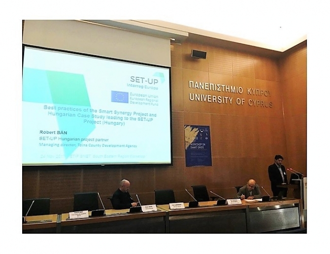 Ciprusi konferencián vett részt a megyei fejlesztési ügynökség Ciprusi konferencián vett részt a megyei fejlesztési ügynökség