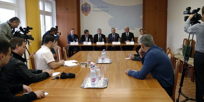 A Közép-Boszniai Kanton vezetői jártak a megyében A Közép-Boszniai Kanton vezetői jártak a megyében